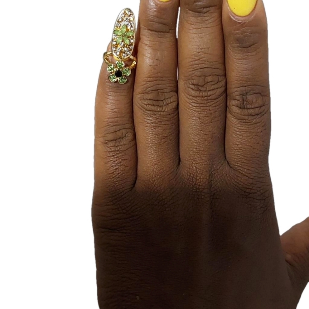 DIAMONDS‎ NAIL RING SETS OF 3 - Picture 2 of 7